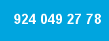 924 049 27 78
